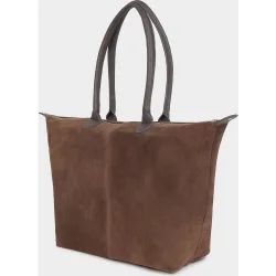 Bolso shopper de mujer de piel