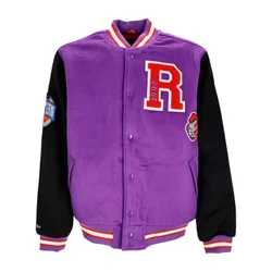 Giubbotto College Uomo Nba Team Legacy Varsity Jacket Torrap Purple/black