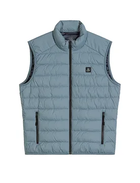 Chaleco acolchado azul claro S - Marc O'Polo - FashionsVida