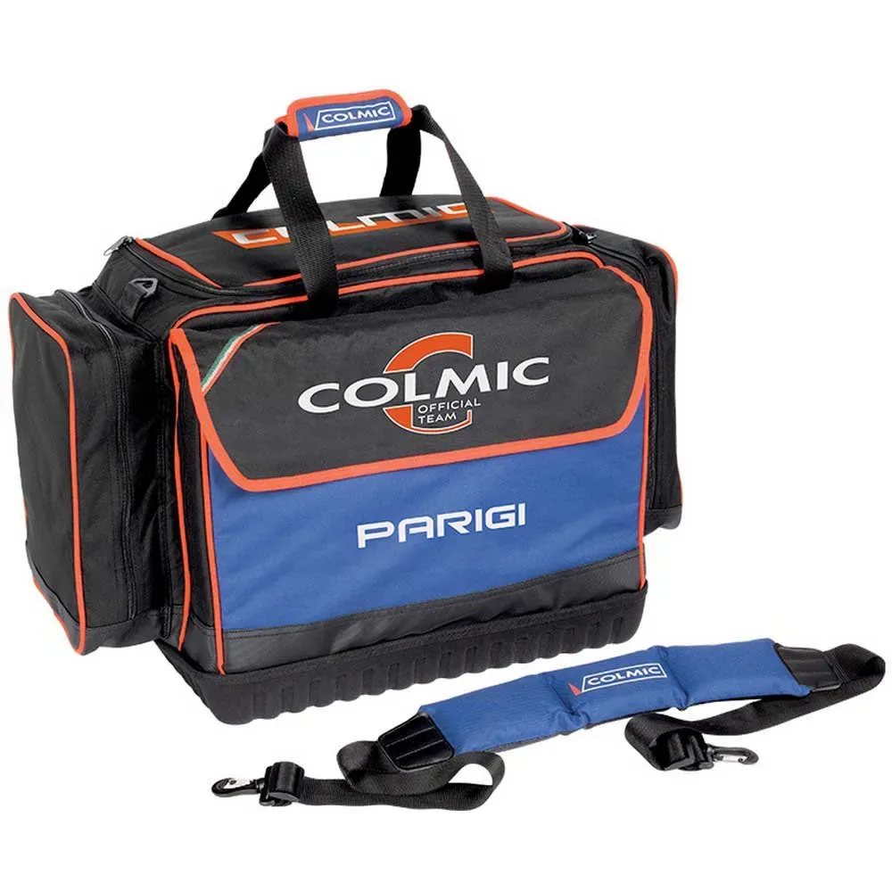 Parigi Carryall Black / Blue / Orange / White 68 x 35 x 45 cm unisex - Colmic - FashionsVida