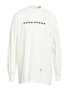 Camiseta Hombre Blanco S Hombre - Drkshdw By Rick Owens - FashionsVida