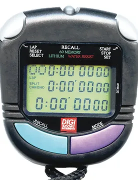 Wecker mit Stoppuhr DIGI PC-91 - Noir - unisex - Size: TU - Kuebler Sport - FashionsVida