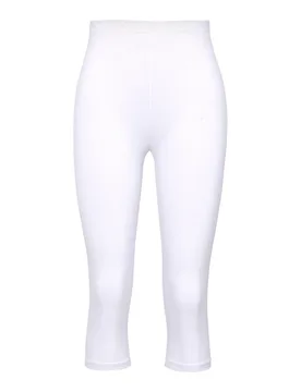 Capri-Leggings „Carla“ weiss XXL Damen - wedolina - FashionsVida