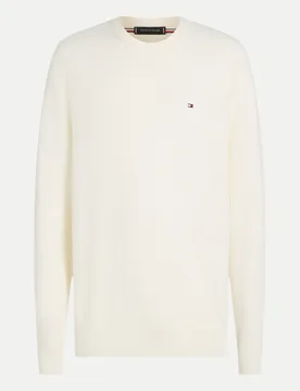Pullover mit Logo-Stickerei Weiß 3XL - Tommy hilfiger - FashionsVida