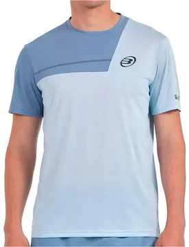 Camiseta bull cacin camiseta tenis manga corta hombre Azul (XL) - Bullpadel - FashionsVida
