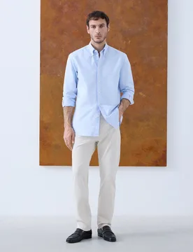 Pantalón de hombre 5 bolsillos Fit Regular - Emidio Tucci - FashionsVida