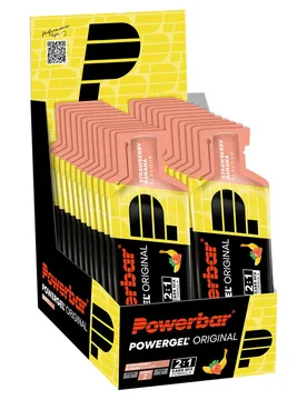 Boîte De Gels énergétiques Powergel Original Fraise Et Banane 41g 24 Unités - PowerBar - FashionsVida