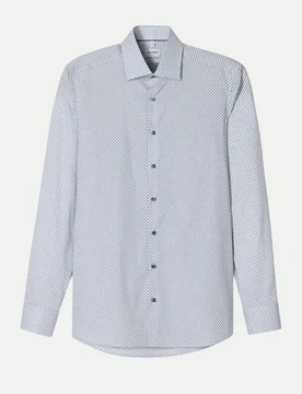 Olymp Hemd Level Five Grau 38 - Olymp - FashionsVida