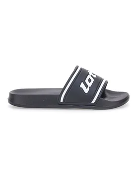Ciabatte Nere con Logo Bianco MIDWAY IV SLIDE 43 - Lotto - FashionsVida