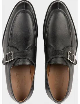 Zapatos monk de hombre de piel - Glent - FashionsVida