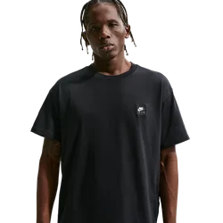 Air T-shirt Uomo - Magliette Nero - Taglia M - Jersey di cotone M