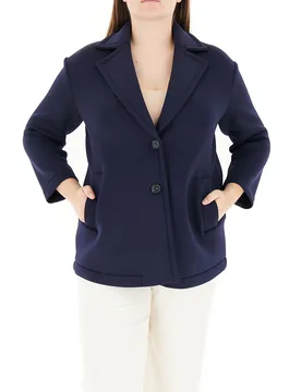 Giacca monopetto BLU NAVY XL - PERSONA by MARINA RINALDI - FashionsVida