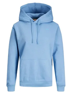 Felpa Con Cappuccio Abbie Rlx Every Silver Lake Blue / Print Bijou Blue Jjxx Logo S - Jack & jones - FashionsVida