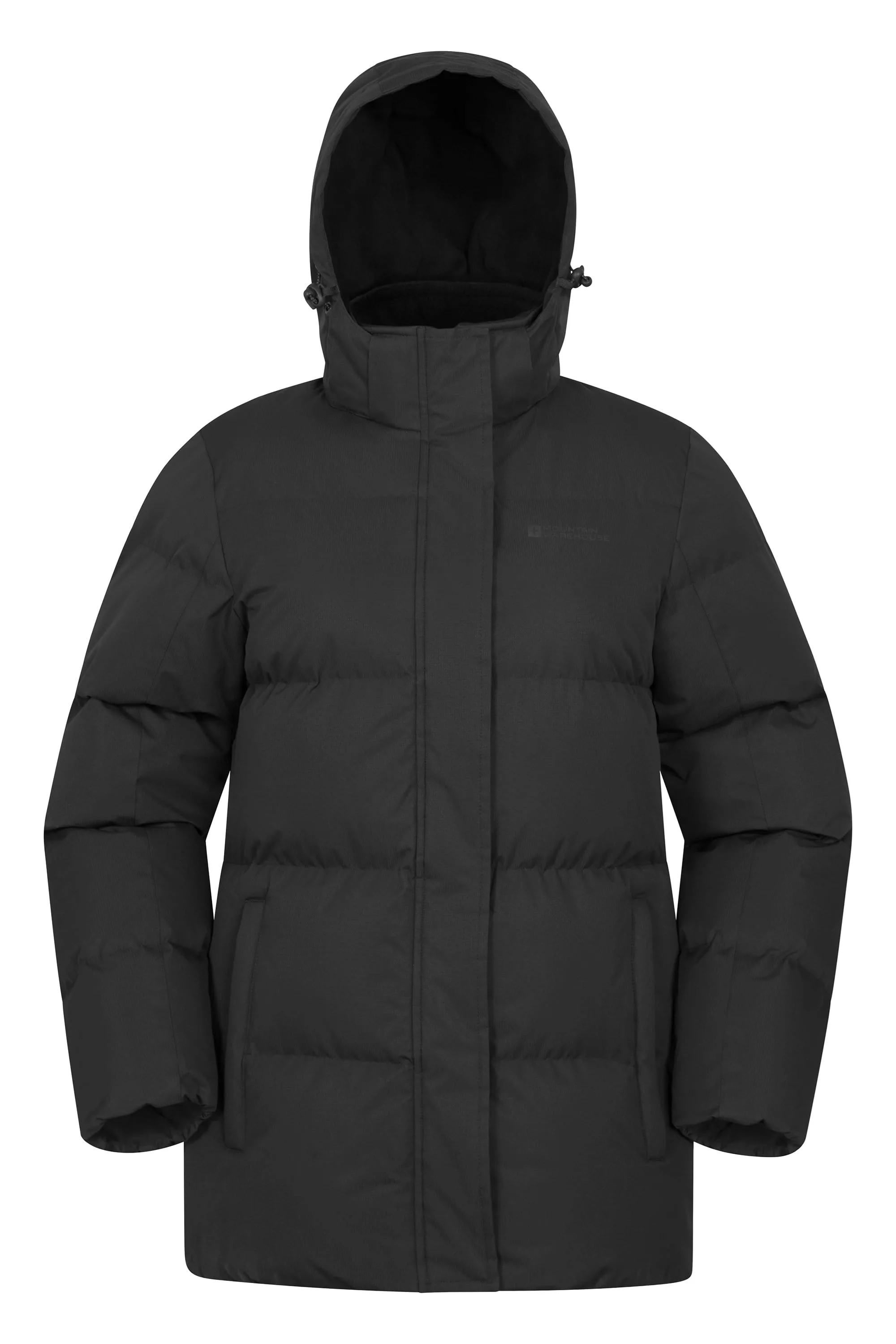 Snow Womens Padded Jacket - Black - Black - Size: 20 - Mountain Warehouse - FashionsVida