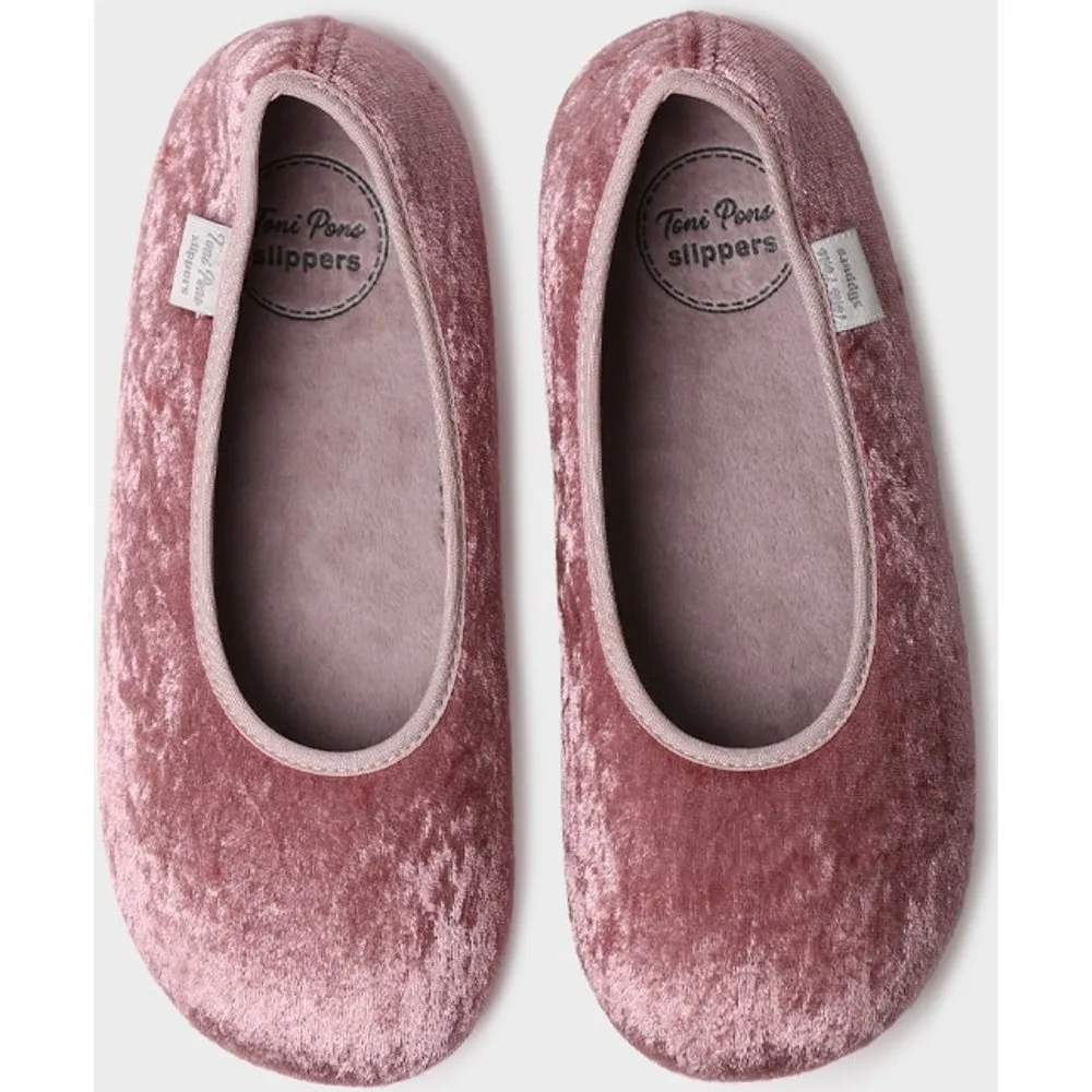 Zapatillas de casa de mujer tipo bailarina - Toni Pons - FashionsVida