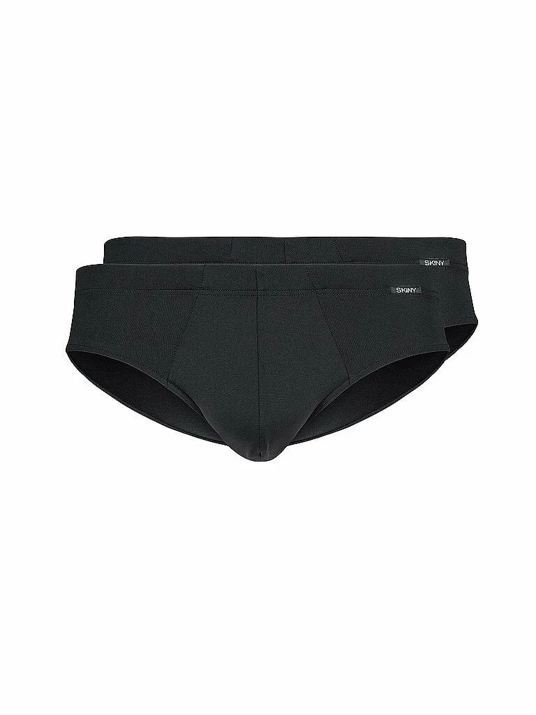 Slip 2er Pkg. MICRO MULTIPACK black schwarz XXL herren - Skiny - FashionsVida