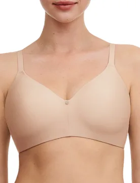 Womens C Jolie Wirefree T-Shirt Bra - Pink - Chantelle - FashionsVida
