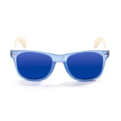 Beach Wood Sunglasses Blue Transparent / Blue One Size Men,Women