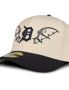 FIFTY Unisex Kappen - Beige - Größe 7 5/8 - Baumwolle Beige 7 5/8 - New era - FashionsVida