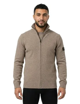 Sweat à Capuche Sasa Toast Melange XL - Ecoalf - FashionsVida