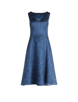 Abito da cocktail blu 38 - Vera Mont - FashionsVida