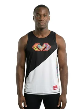 T-shirt Sans Manches Slam Dunk Black / White L - Mc David - FashionsVida