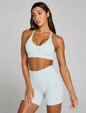 Sujetador deportivo Tempo Ultra sin costuras para mujer de MP - aurora - L - MyProtein - FashionsVida