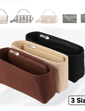 Organizador de bolso, organizadores de maquillaje, forro perfecto para bolsos de marca de mujer, bolsas de cosméticos, accesorios de bolso, regalos d - Shein - FashionsVida