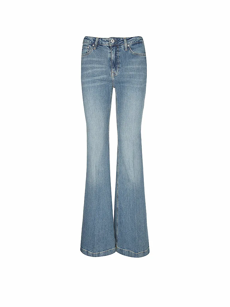 Jeans de corte acampanado TROPEA azul 28 - Ag - FashionsVida