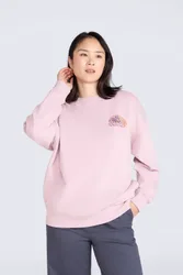 Dakota Womens Graphic Sweatshirt - Pink - Pink - Size: M