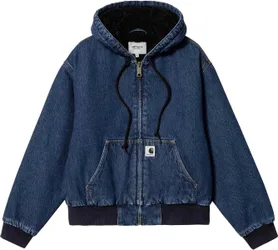 Veste isolante en denim - W' Og Active Jacket Blue Stone Washed en Coton - Taille S - Bleu