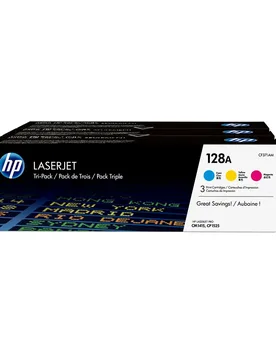Ink Toner 128a Cyan / Yellow / Magenta One Size unisex - HP - FashionsVida