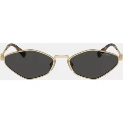 Gafas de sol MU 56ZS de mujer geométrica en metal