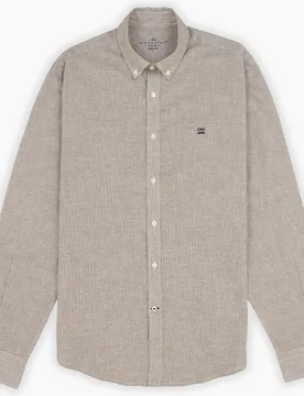 Camisa de hombre slim de manga larga - Makarthy - FashionsVida
