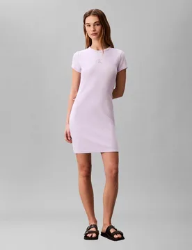Vestido Mujer corto monologo - Calvin Klein Jeans - FashionsVida