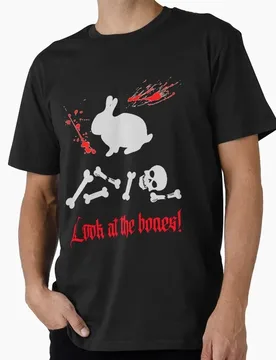 Look at the bones! Funny Monty Python Gift T-shirt Short Sleeve Tee British Comedy Graphic clothes US size Tops S-6XL - Aliexpress - FashionsVida