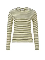 Langarmshirt olive M damen