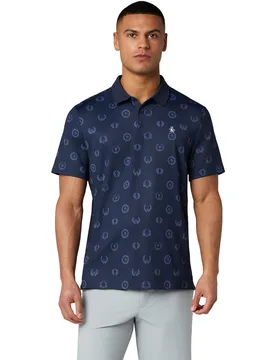 Polo Victory Crest Jacquard, navy m - Original penguin - FashionsVida