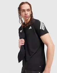 Streifen T-Shirt - Herren, Schwarz - male - Size: XS