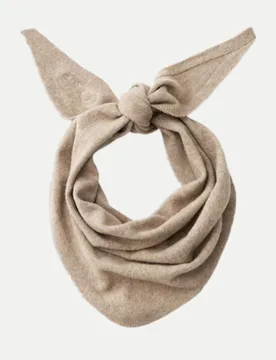 Opus Dreiecksschal Awilma Beige - Opus - FashionsVida