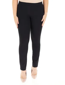 Pantalone straight leg NERO L - ELENA MIRO' - FashionsVida