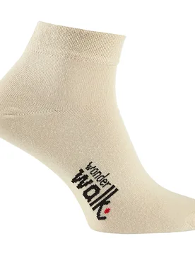 Kurzschaftsocken, 2 Paar beige 35 - wonderwalk - FashionsVida