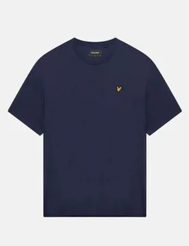T-Shirts & Poloshirts Zz Ts400vogx Plain Shirt-Z99 Navy It 4xl Male - Lyle & Scott - FashionsVida