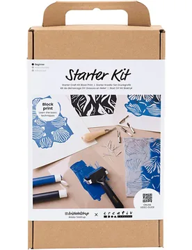 Artigianato Starter Craft Kit Block Printing - Creativ - FashionsVida