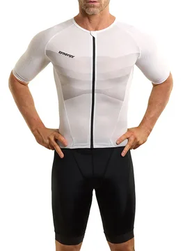 Trisuit A Maniche Corte Pro 2.0 Bone XL - Synergy - FashionsVida