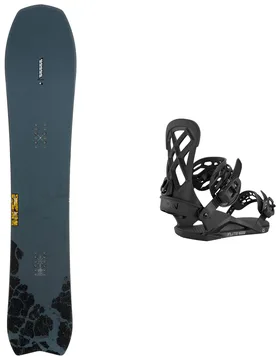 Packs (snowboard + fix) - Snowboard freeride - Pack Excavator 2027 - Gris - K2 Snowboard - FashionsVida