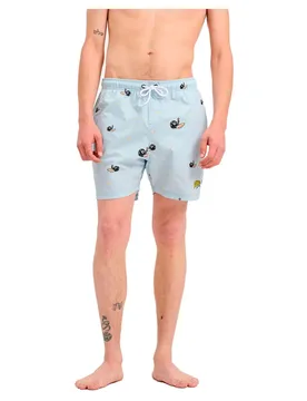 Short De Bain Winkowski Surf Fresh Blue M - Santa Cruz - FashionsVida