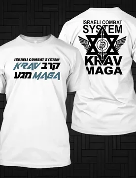 Israeli Combat System Krav Maga Men Custom T-shirt Short Casual 100% Cotton Shirts Size S-3XL - Aliexpress - FashionsVida