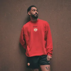 Manchester United x EQT Sweatshirt Red 2XL