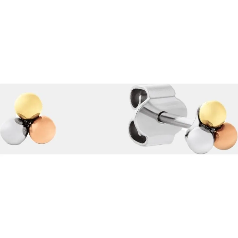 Pendientes Essential de acero bicolor - Tommy Hilfiger - FashionsVida